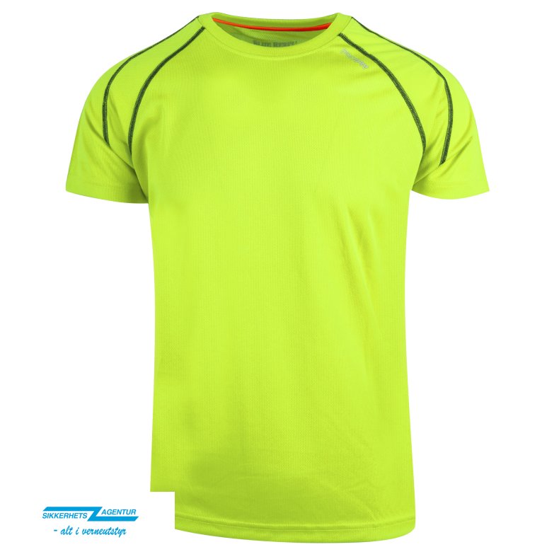 T-SKORTE SAFETY GUL Pro-Dry