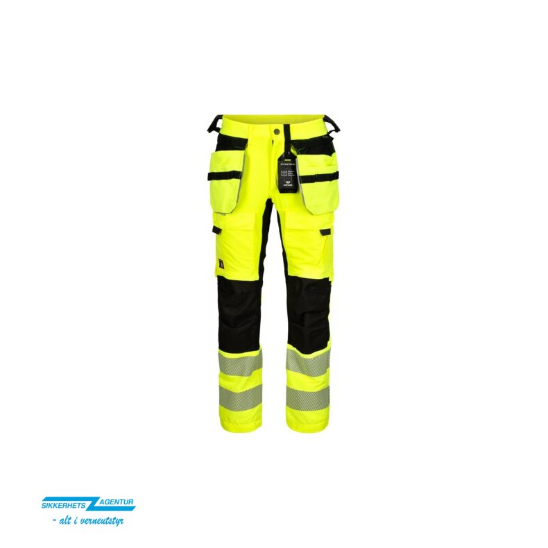 Wenaas Bukse STRETCH Hi-Viz kl 2 NYHET!