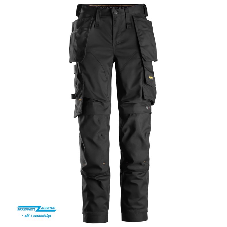Snickers 6247 DAME AllroundWork arbeidsbukse med stretch og hylsterlommer