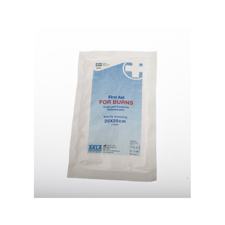 FOR BURNS Brannbansasje 20x20 cm