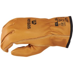 Lysbueklassifiserte hanske i geiteskinn