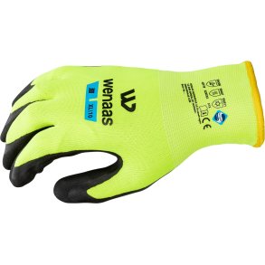 Hanske Nitril Vinter Gul 300