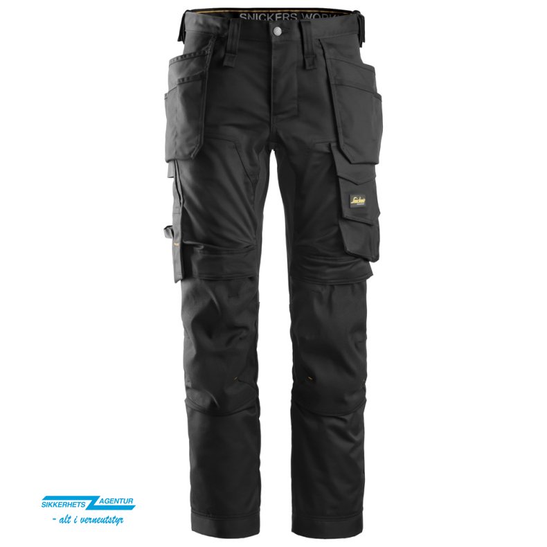Snickers 6241 AllroundWork arbeidsbukse med stretch og hylsterlommer