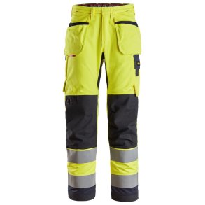 Snickers Bukse ProtecWork Hi-Viz Klasse 2 