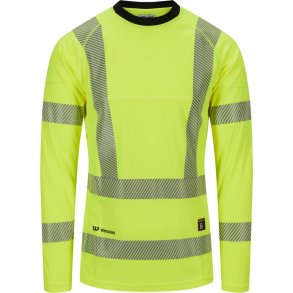 T-Skjorte Lang arm Hi-Viz fra Wenaas
