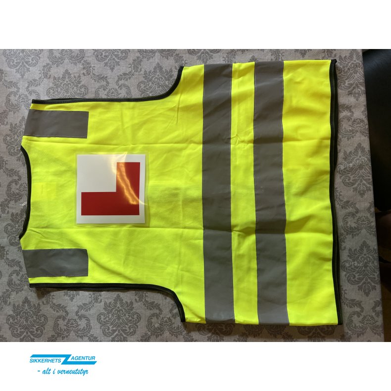Vest Gul Hi-Viz Opplring L