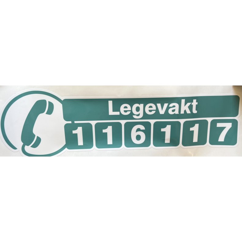 Klistremerke 116117 50 x 15 cm