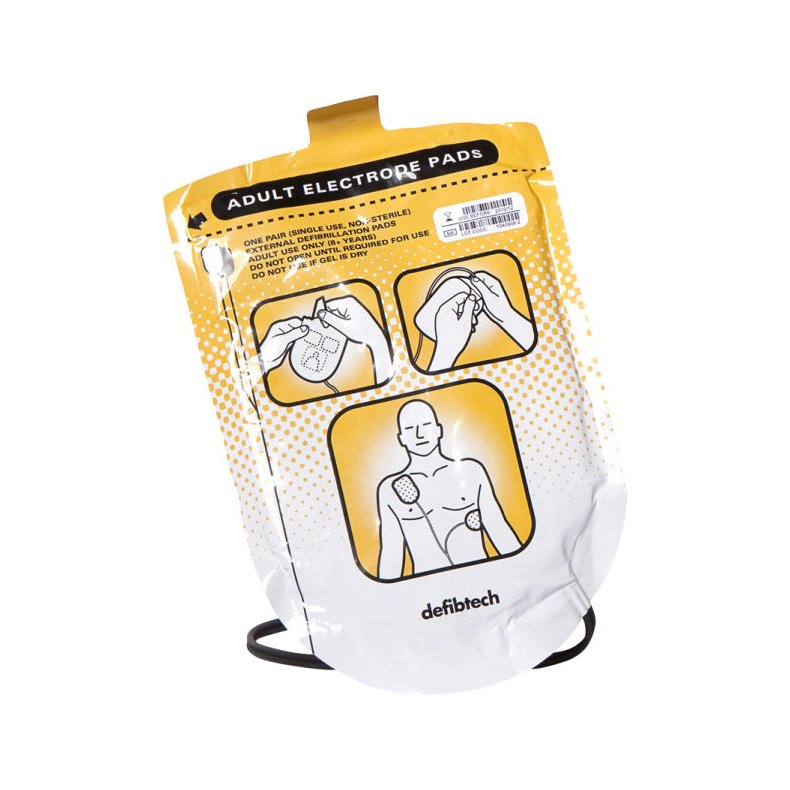 Elektrodesett LIFELINE Hjertestarter VOKSEN AED