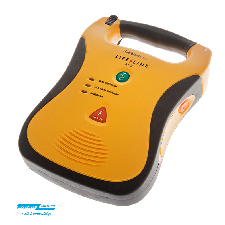 Defibtech Lifeline HJERTESTARTER AED 7 rs batteri