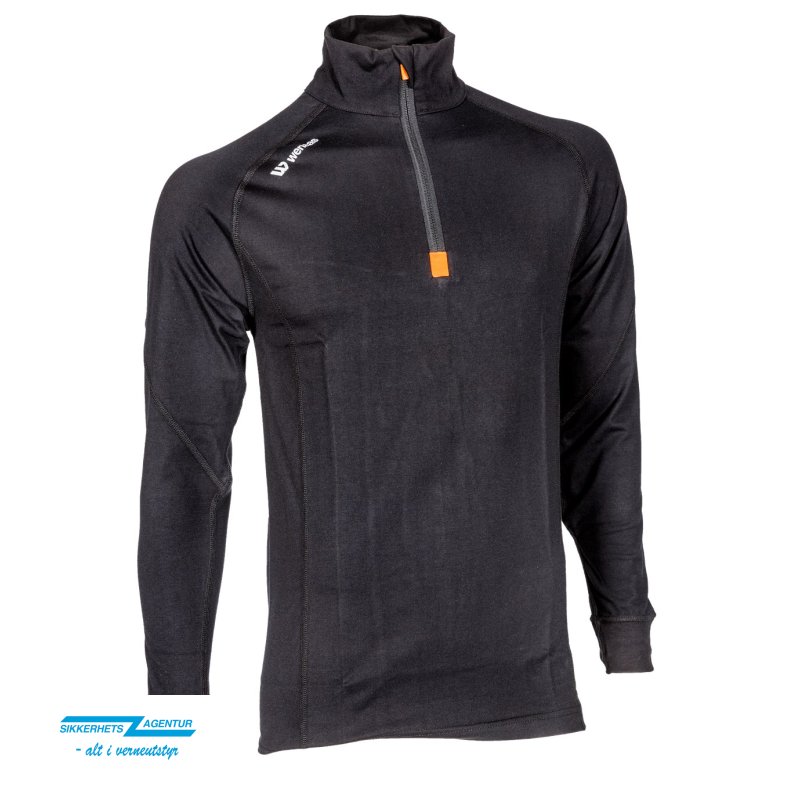 Wenaas BodyShell Polo 1/2 Zip Flammehemmet