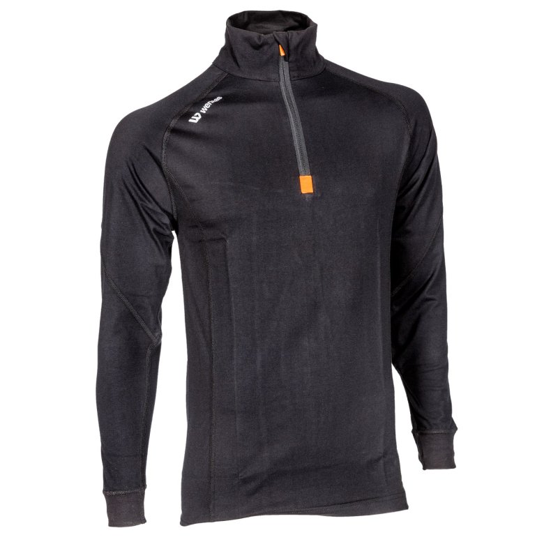 Wenaas BodyShell Polo 1/2 Zip Flammehemmet