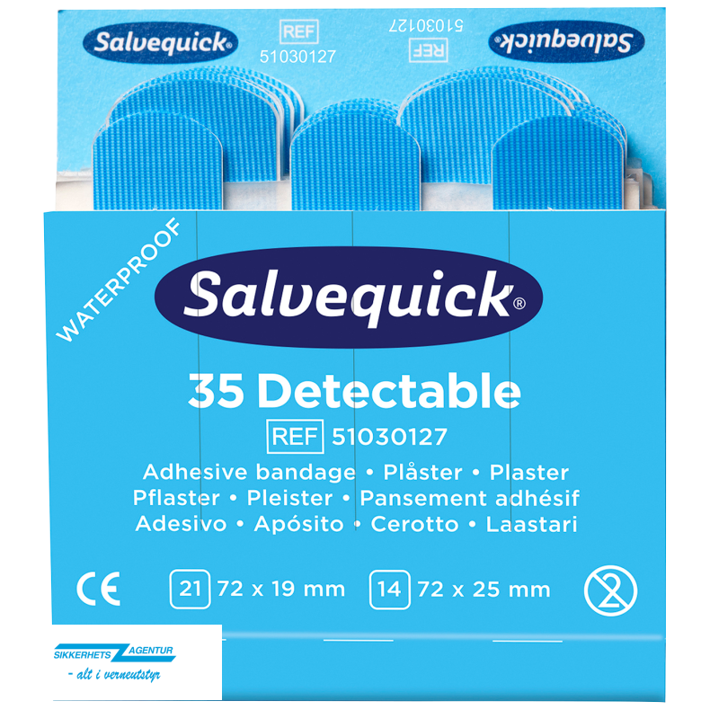 Salvequick Plaster Nringsmiddel Refill 