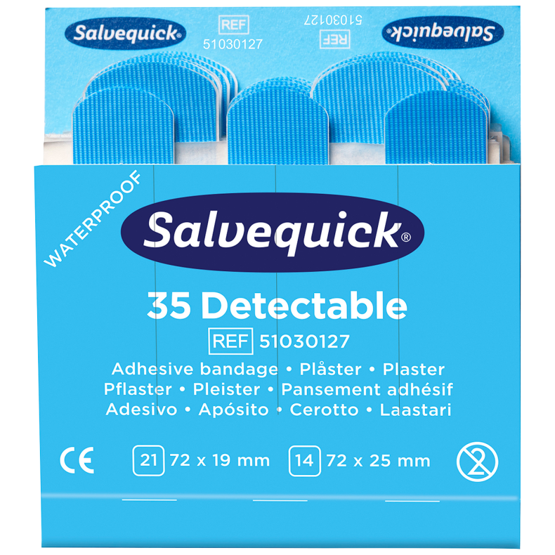 Salvequick Plaster Nringsmiddel Refill 