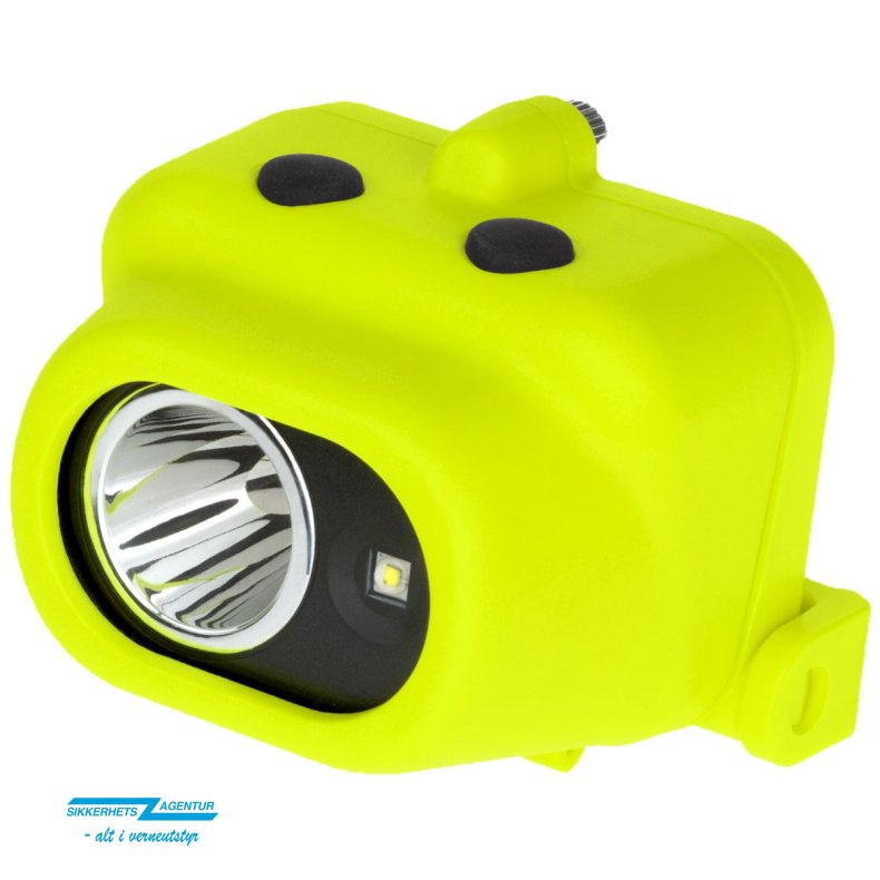 Nightstick LED Hodelykt med HJELMFESTE