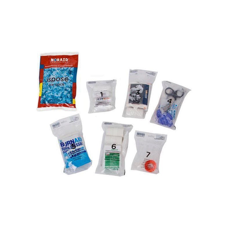 INNHOLDSPAKKE FRSTEHJELP til koffert/skap