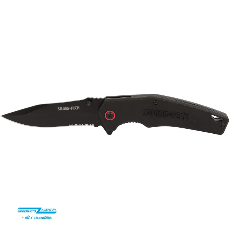 Tecos Foldekniv 4" Titanium
