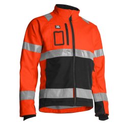 Softshelljakke Hi-Viz fra WENAAS