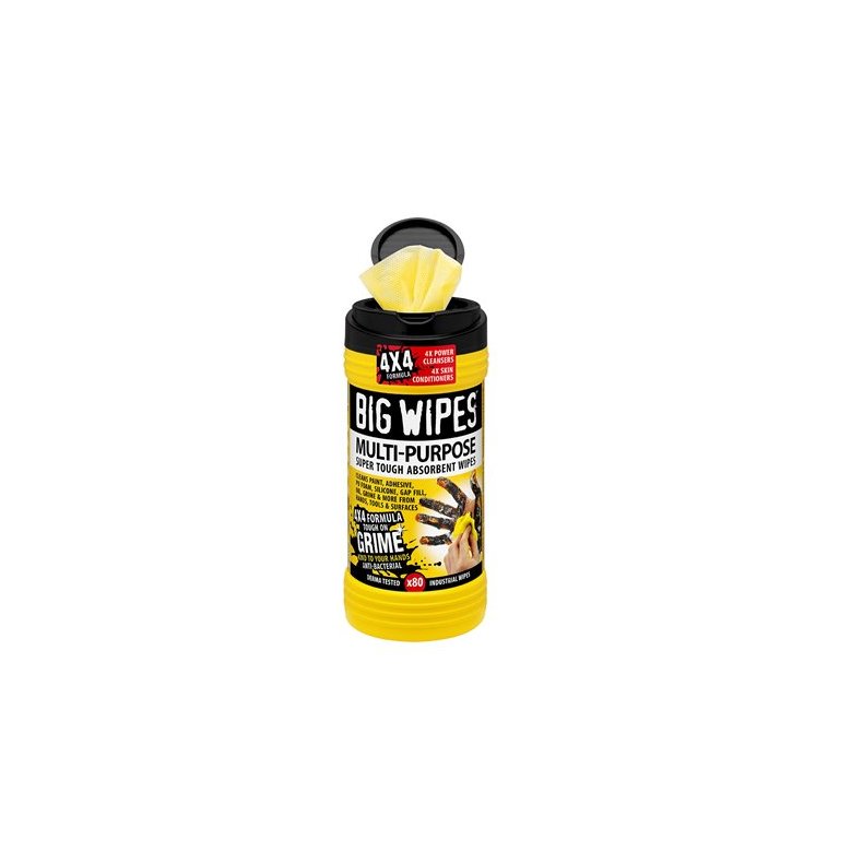 BIG-WIPES Renserserviett ANTI-BAKTERIELL 80 